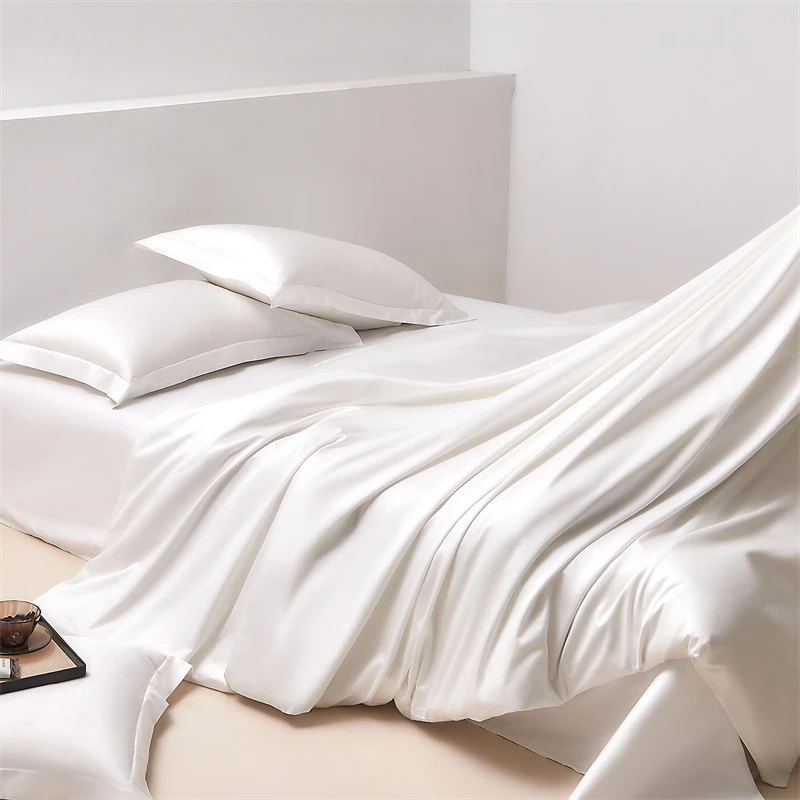 

600TC Long Staple Cotton Luxury Solid Color Hotel Style Bedding Set 3/4pcs Duvet Cover Bed Linens Single Double Queen King Size