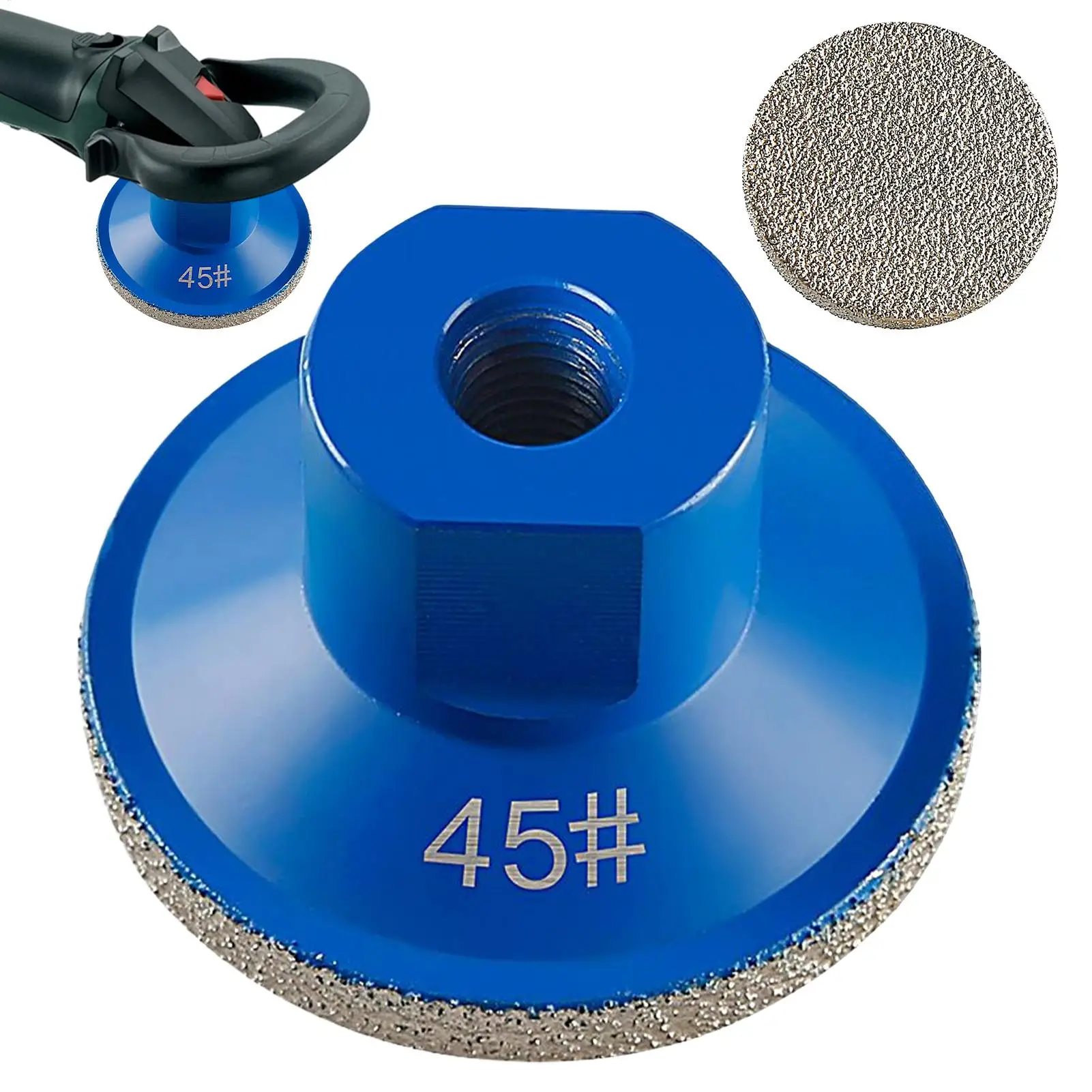 

Шлифовальный круг, 2 дюйма, гладкие, плоские, прочные абразивные насадки, угловой шлифовальный круг для семьи, друга, профессиональная домашняя плитка