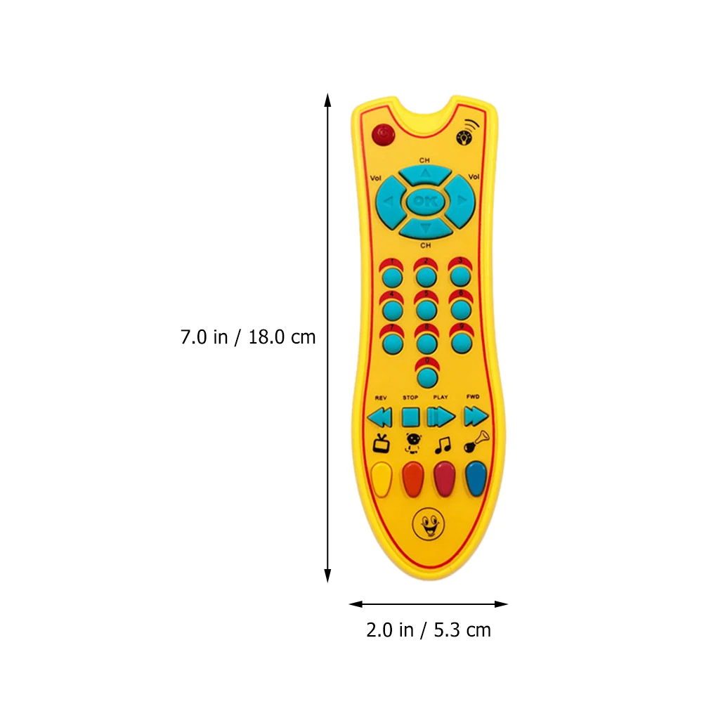 

Simulated Controller Toddlers Play Educational For Kids 1-3 Years Old Remote Control For Babies Toddler