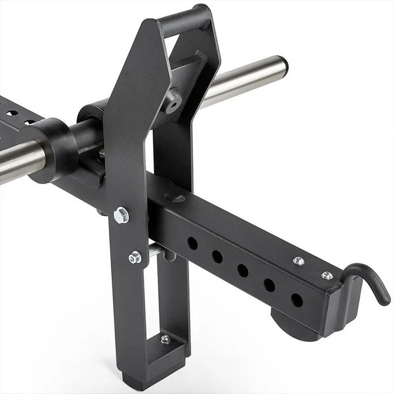Power Rack Mounted Adjustable Belt Squat Rack Attachment Cable Power Rack Rowing Trainer Heavy Duty Belt Squat Attachment - view 6