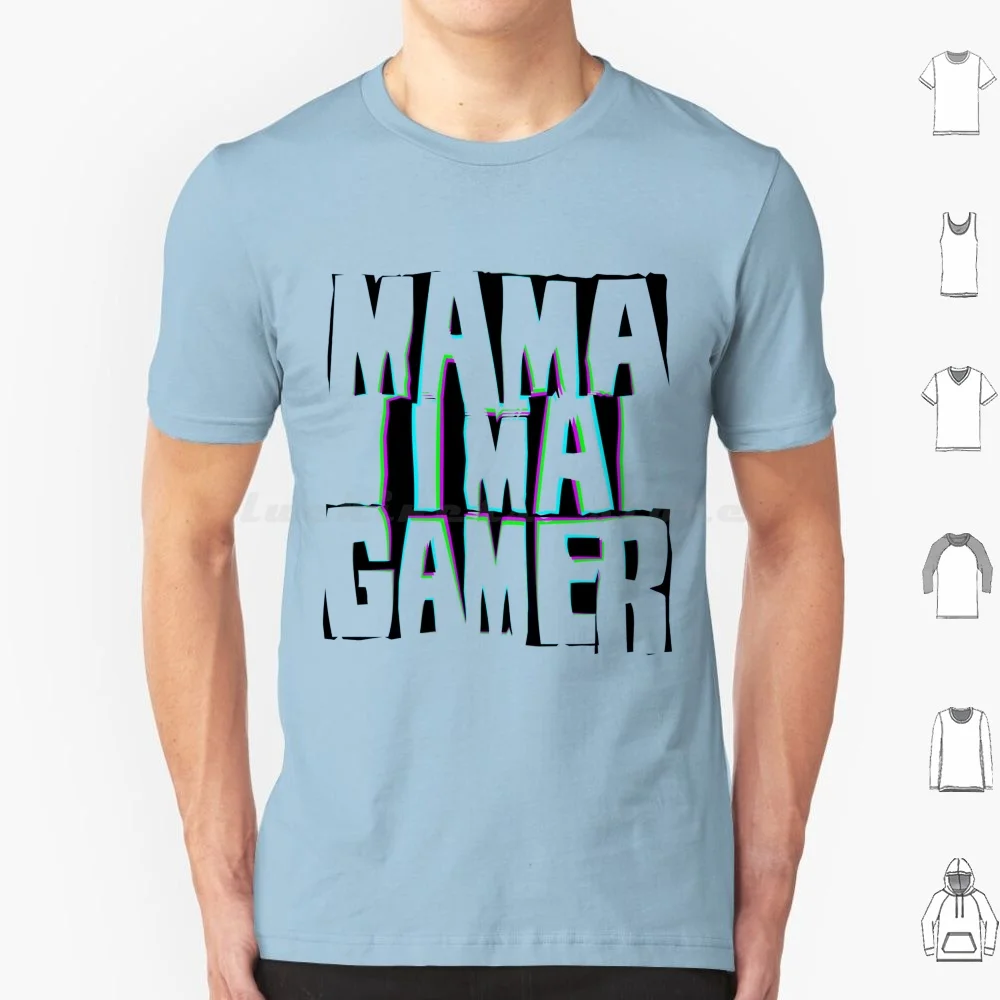 Camiseta de mamá soy un jugador para hombres, mujeres y niños, 6xl, controlador de consola de videojuegos, juego de Pc, Ps3, Ps4, Ps5, videojuegos uno