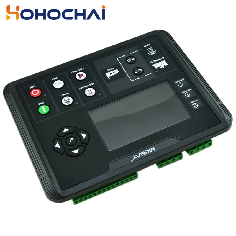 Imagem -04 - Gerador Diesel Controlador Display Lcd Painel de Controle para Parâmetros Genconjunto Monitoramento Dc60d Dc62d Dc60dr Dc62dr