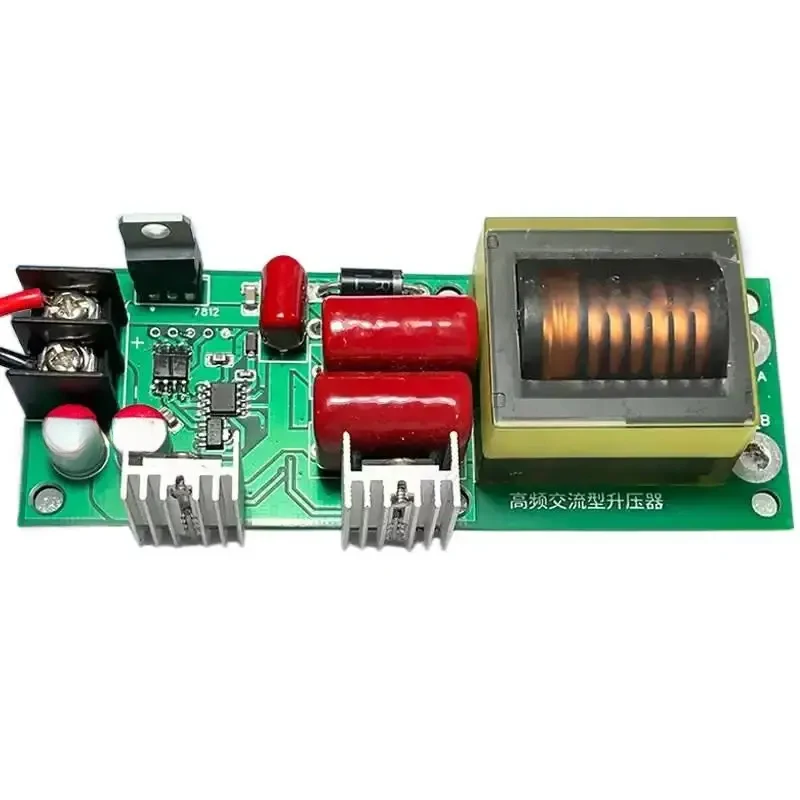 

DC-AC 12V-24V To 820V-2000V 1KV 2KV High Voltage High Frequency Boost Power Supply Module Electronic Inverter Doubler Drive