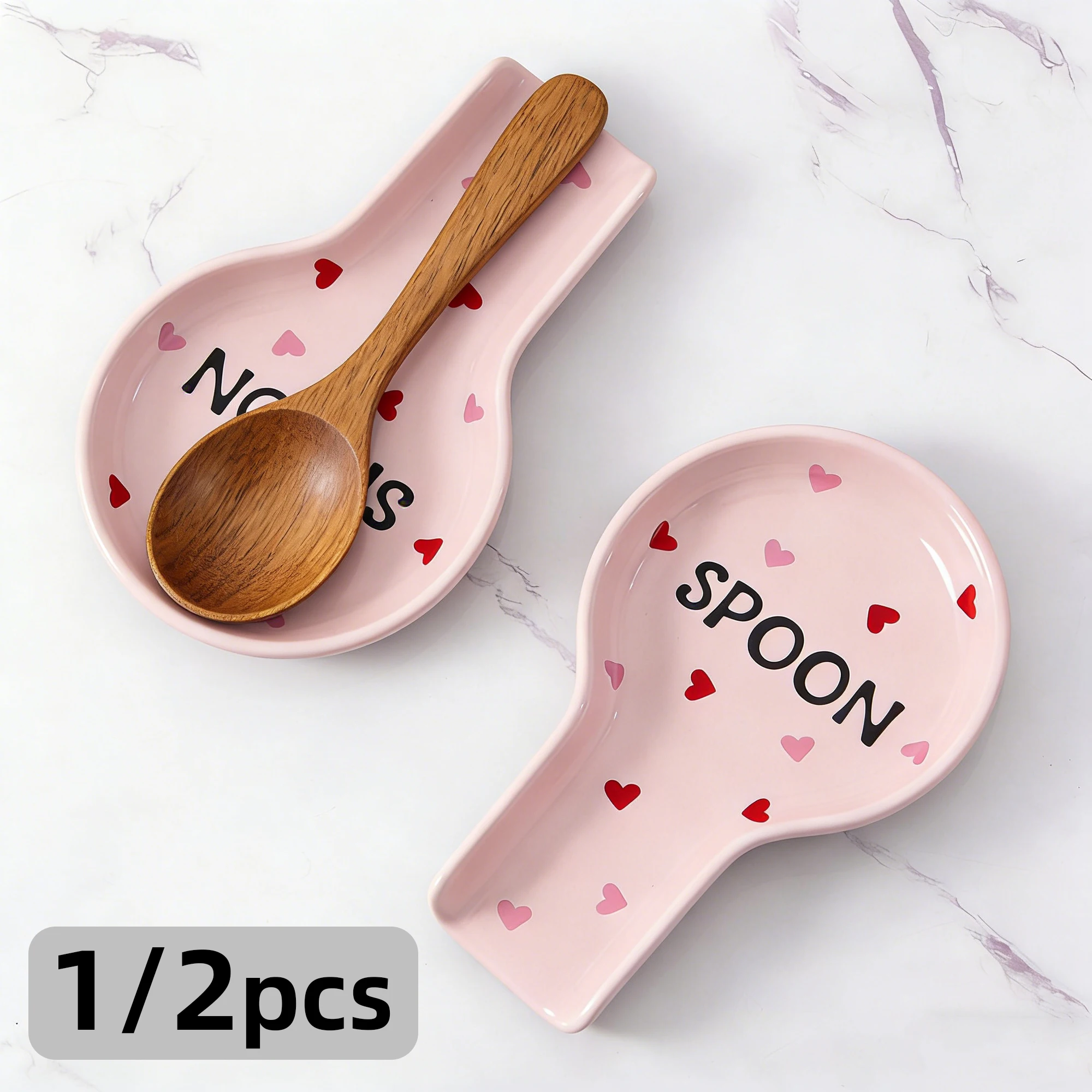 1/2Pcs Ceramic Spoo…
