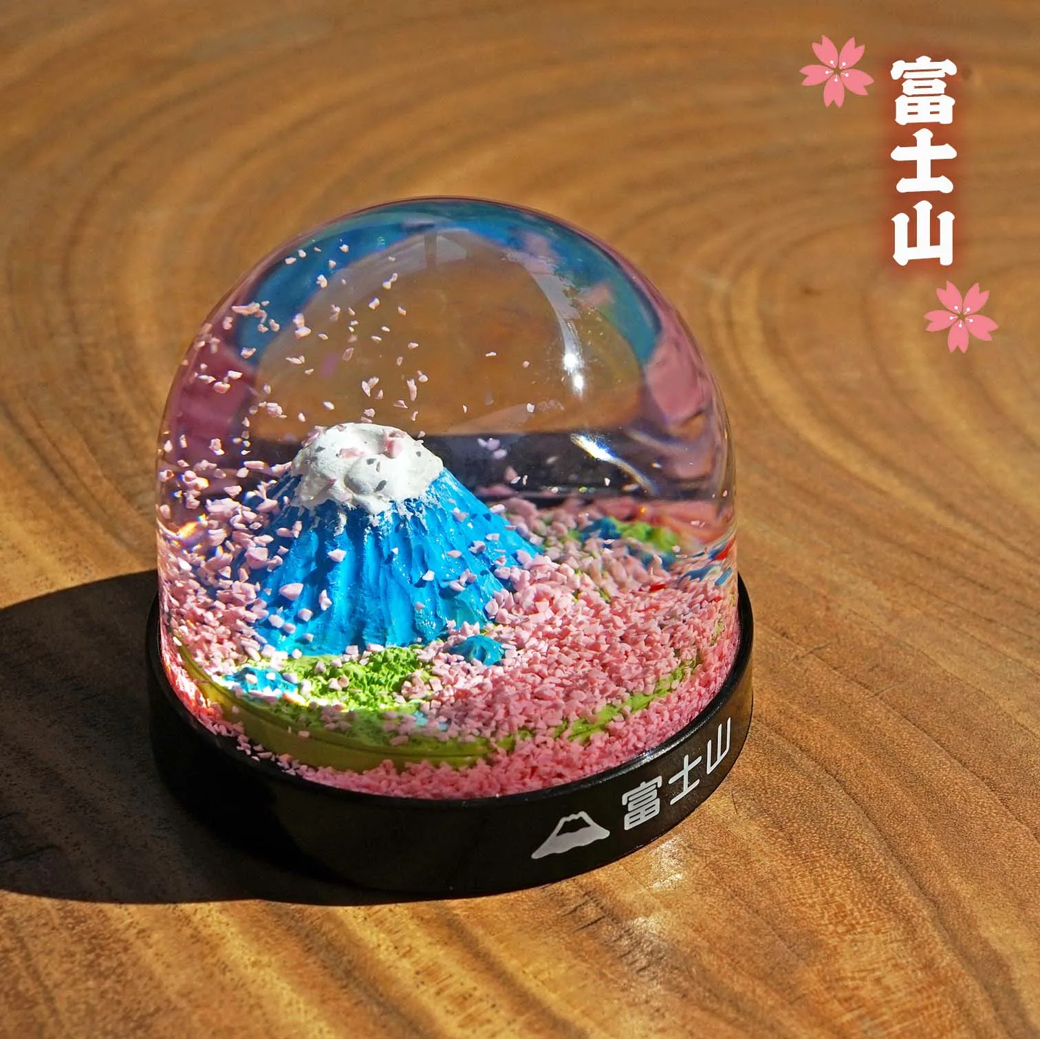 Modelo de flor de cerejeira Monte Fuji, decoração de micro