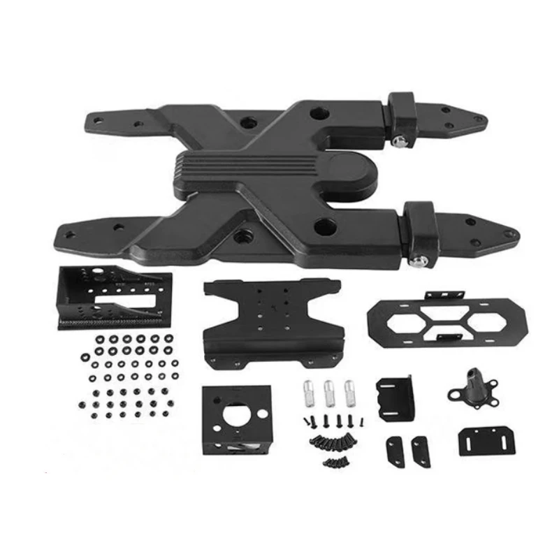 

PLUSBEAM Steel Hinge Tire Carrier Mount Kit Bracket Mounting Kit For Jeep Wrangler JL Rear Exterior Accessories