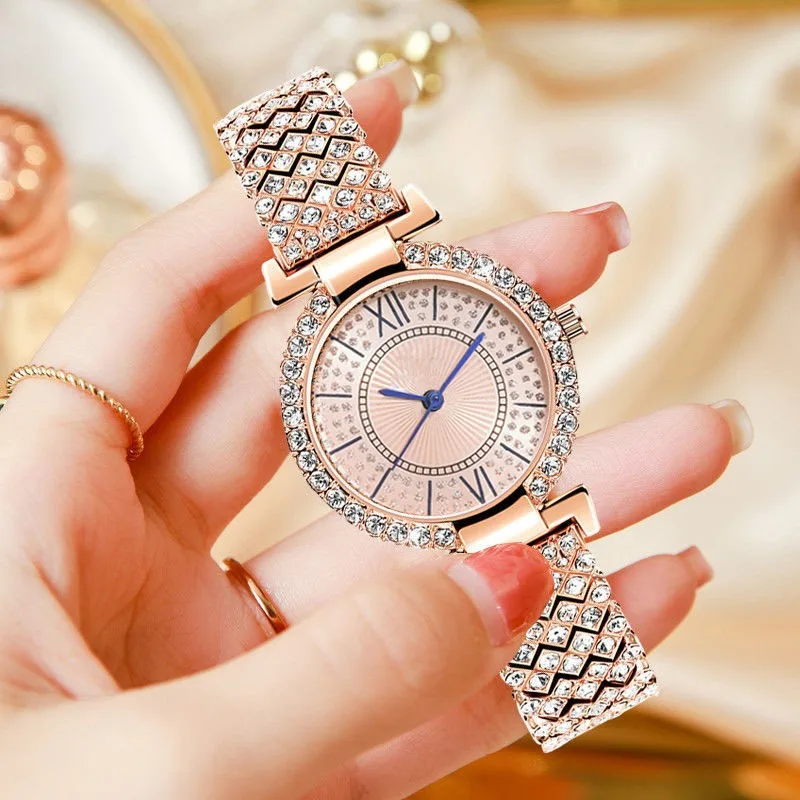Women's Watch 2025 New Fashionable Fully Automatic Quartz Women's Watch Waterproof Starry Sky Design Can be Customized
