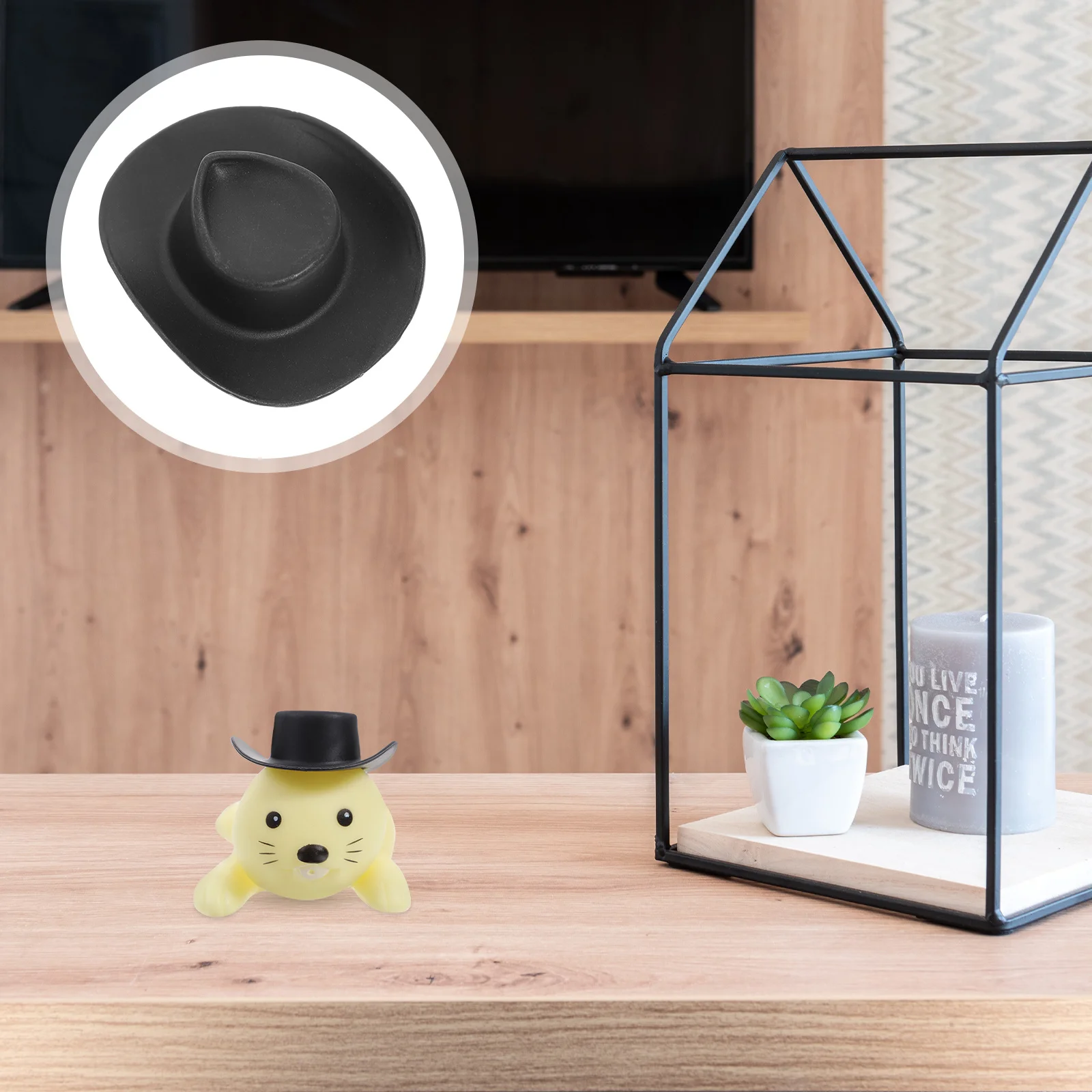 20 Stück Miniatur-Cowgirl-Hüte, winzige Western-Hüte für DIY-Dekoration, Partygeschenke, niedliche Hut-Charms für lustige Aktivitäten für Kinder