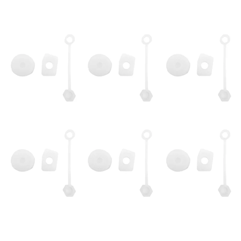 مجموعة سدادة تسرب جيدة-18 قطعة غطاء من القش سدادة تسرب شفافة-أبيض لسيارة ستانلي كوينشر H2.0 بهلوان Flowstate 40 أونصة 30 أونصة #1