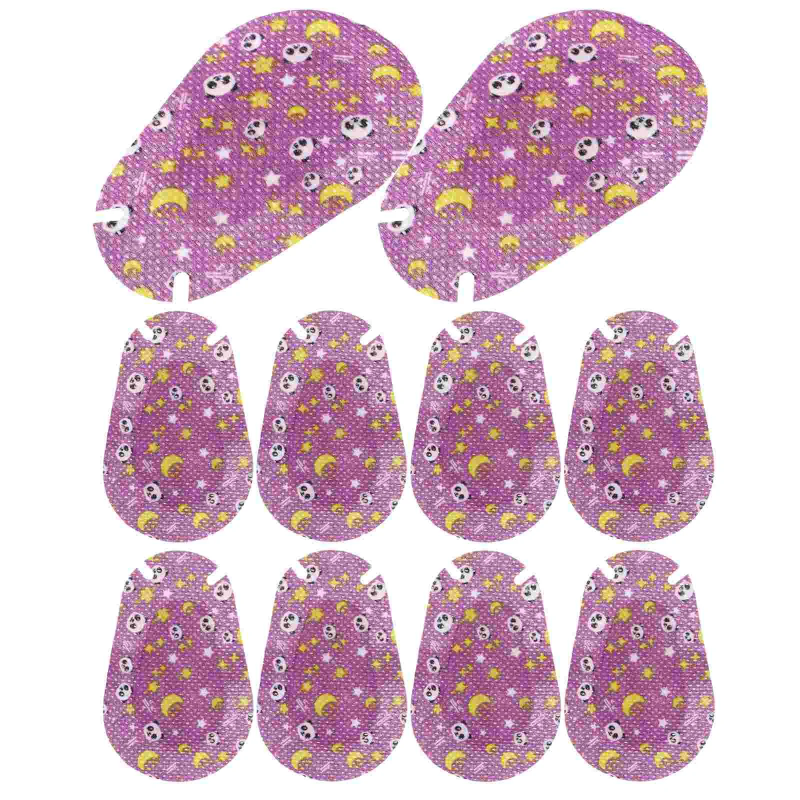 20 Pcs Eye Patch Children's Single Mask Patches Printing Weak Sight Glasses Non-woven