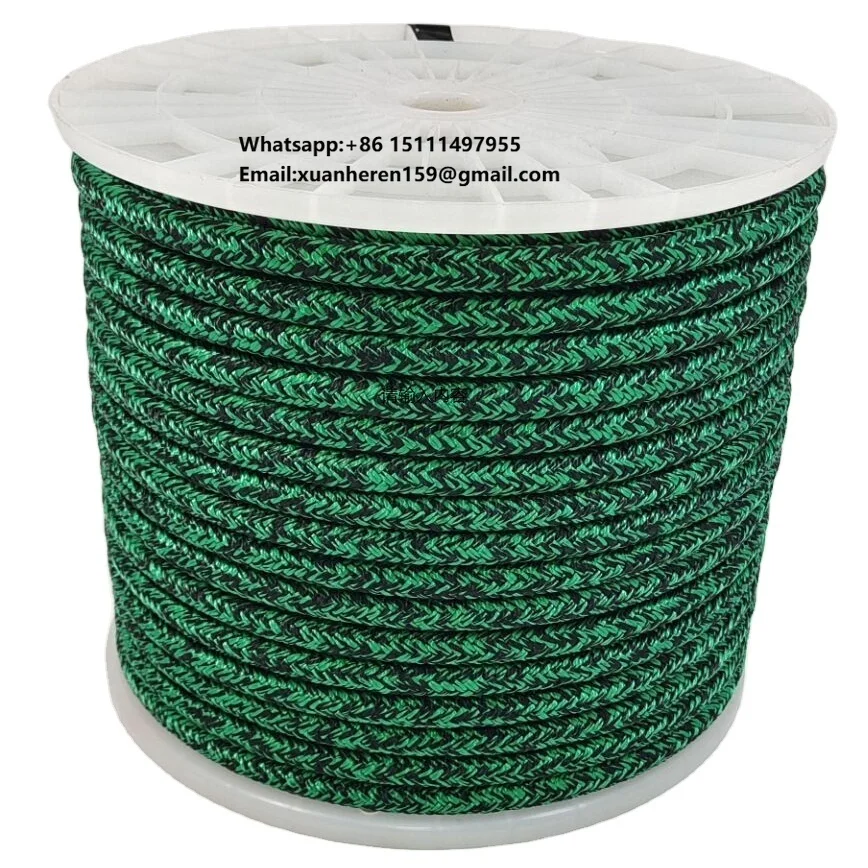 2024 HYROPES High Strength UHMWPE Rope Abrasion Resistance Winch Cord Braid Paragliding UHMWPE Rope