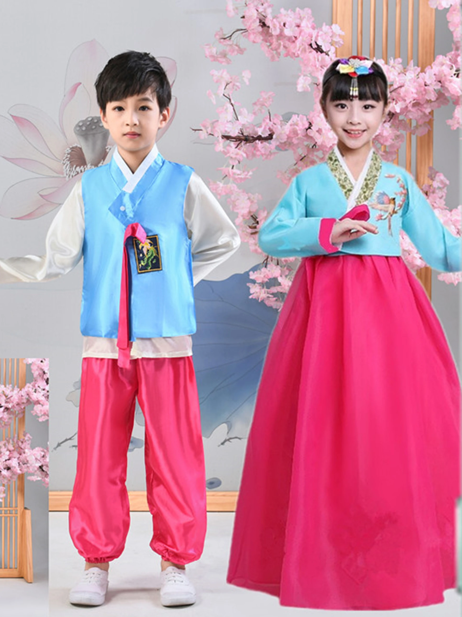Traje Tradicional Coreano Mujer (Hanbok)