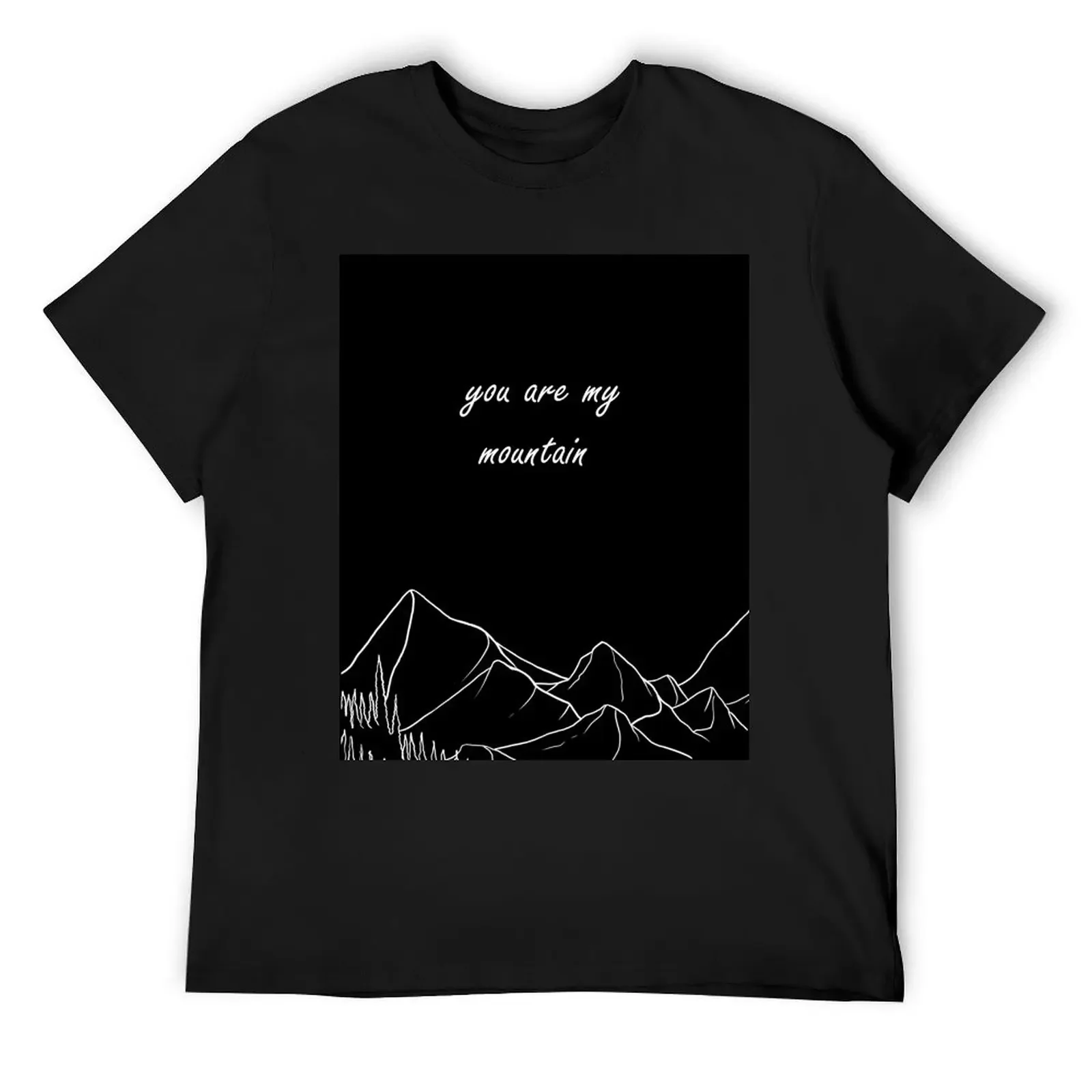 

mountains T-Shirt Blouse oversizeds plus sizes vintage clothes tshirts for men