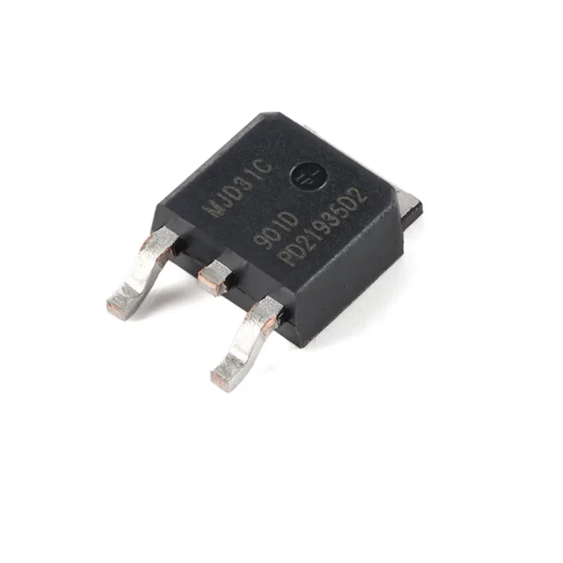 10pcs Original genuine MJD31CJ DPAK 100V 3A NPN high-power bipolar transistor