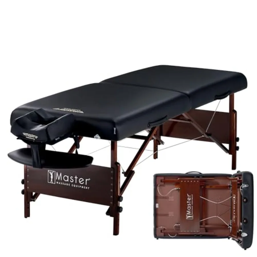 

Портативный массажный стол с регулируемой высотой, 30 уровней регулировки, для спа-салонов и тату-салонов, усиленный, выдерживает нагрузку до 750 фунтов, черная отделка, прочный материал, профессиональное качество.