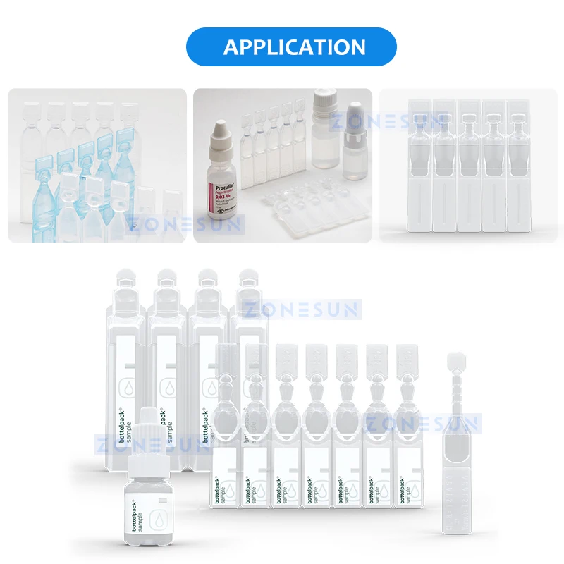 Zonesun ZS-BFS1 BFS Machine Blow Fill Seal Machine produttore riempitrice per contenitore monodose