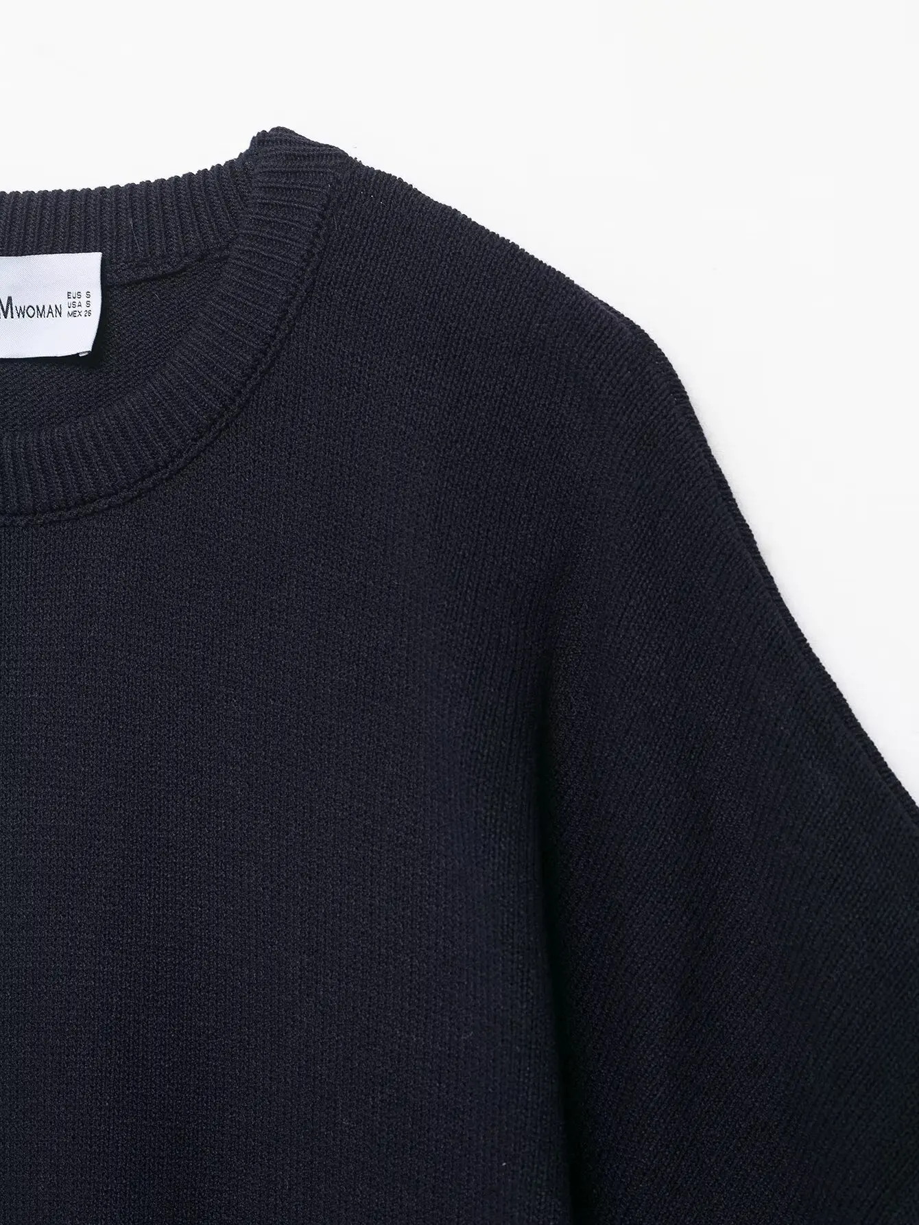 2025 automne nouveauté: Style européen et américain col rond décontracté surdimensionné décontracté à manches courtes tricot chauve-souris haut