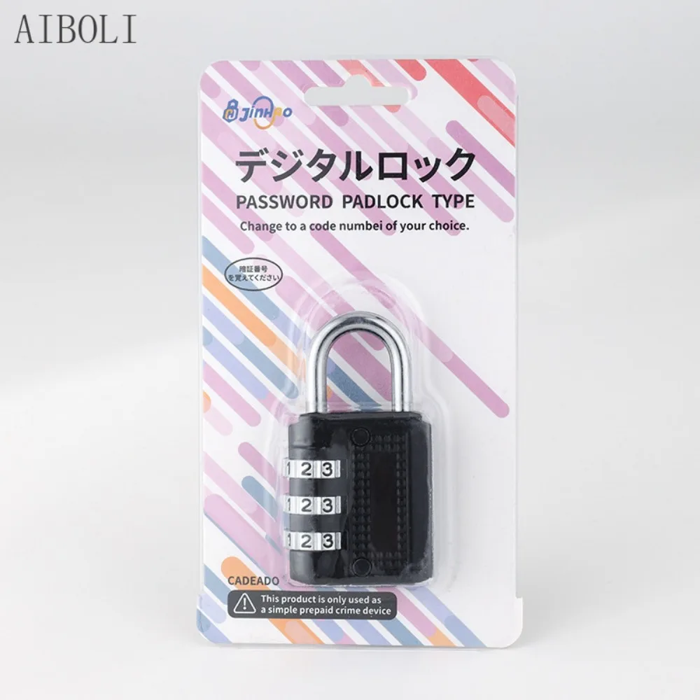 Three-digit Luggage Combination Padlock 30MM Combination Lock