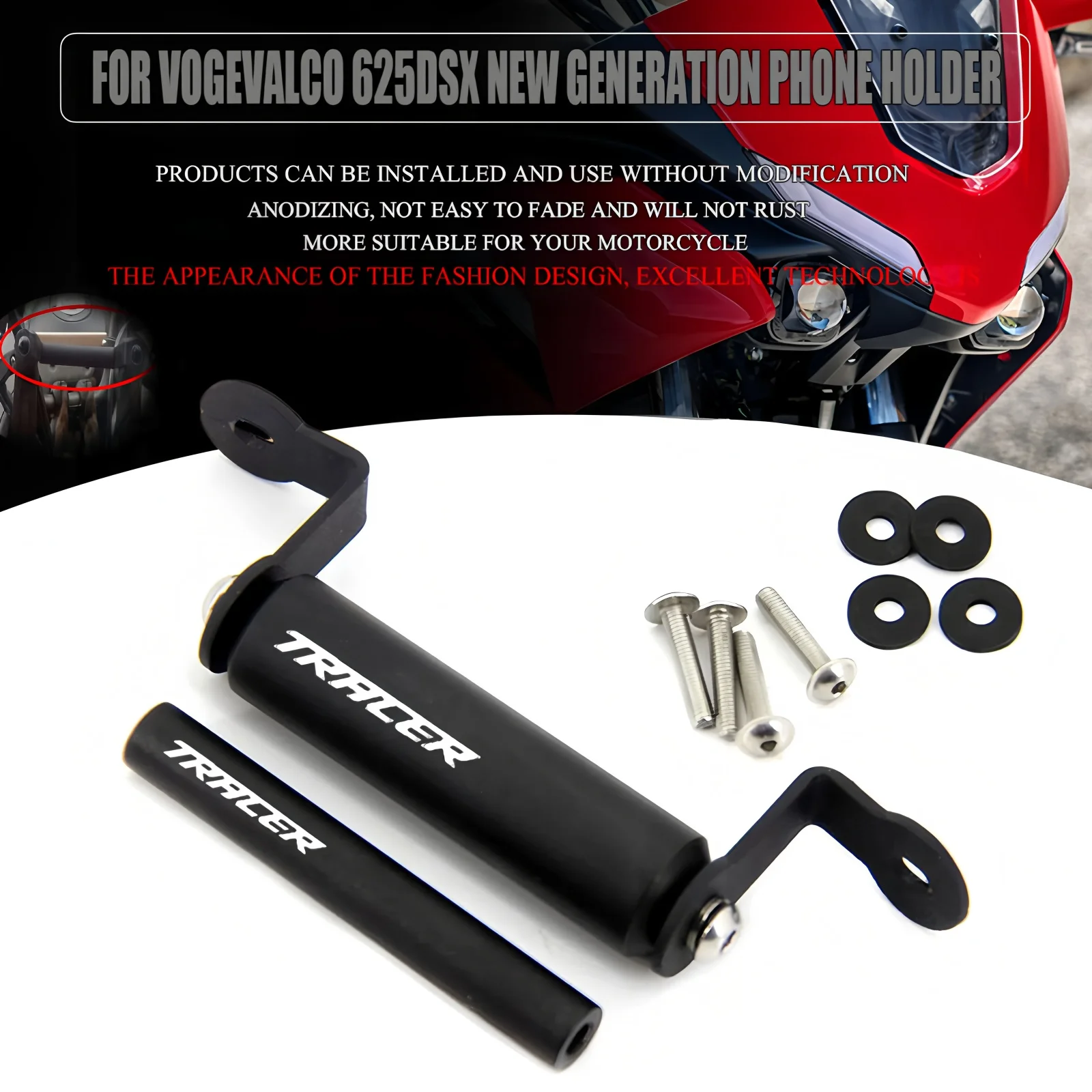 

For Yamaha Tracer 7/700 GT MT-07 Tracer700GT Motorcycle Accessories Phone Holder Stand GPS Navigation Plate Bracket