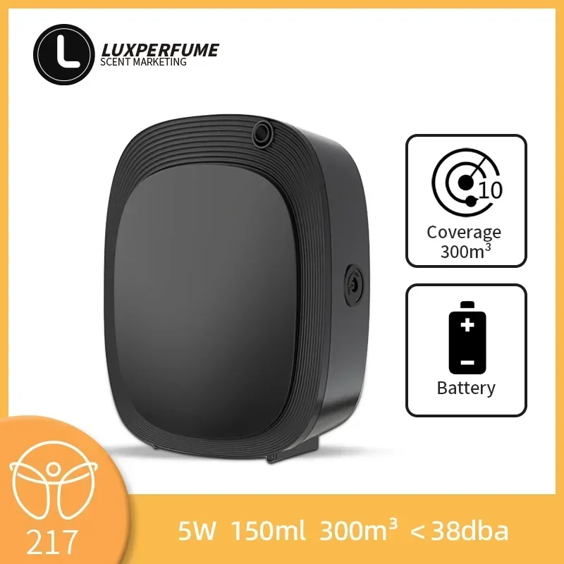 300m ³ Aroma Diffusor Zimmer Duft Geruch Distributor Hause Lufterfrischer Hotel Büro Luftreiniger Aromatischen Oasi Batterie Version