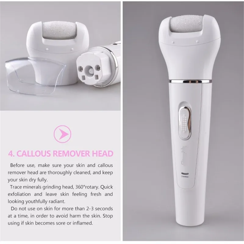 Electric Foot Callus Remover Feet File Hard Dead Skin Removal Pedicure Machine Heel Grinder Smooth Rasp Scrab Shaver Care Tool