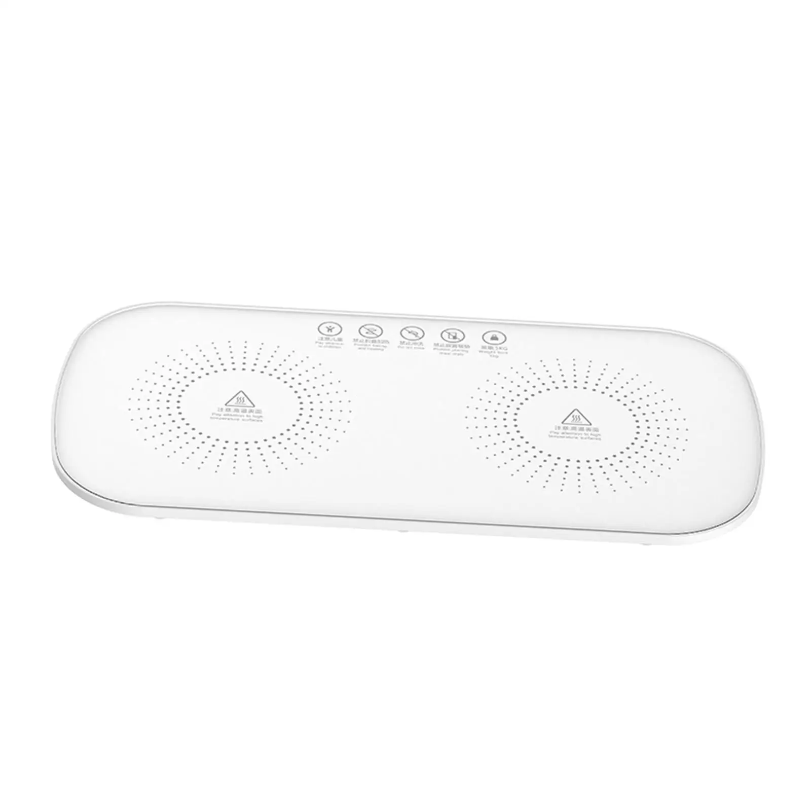 Elektrisches Wärmtablett, Glasscheibe, konstante Temperatur, Tischheizbrett für Küche, Restaurants, Abendessen, Buffets, Hauspartys