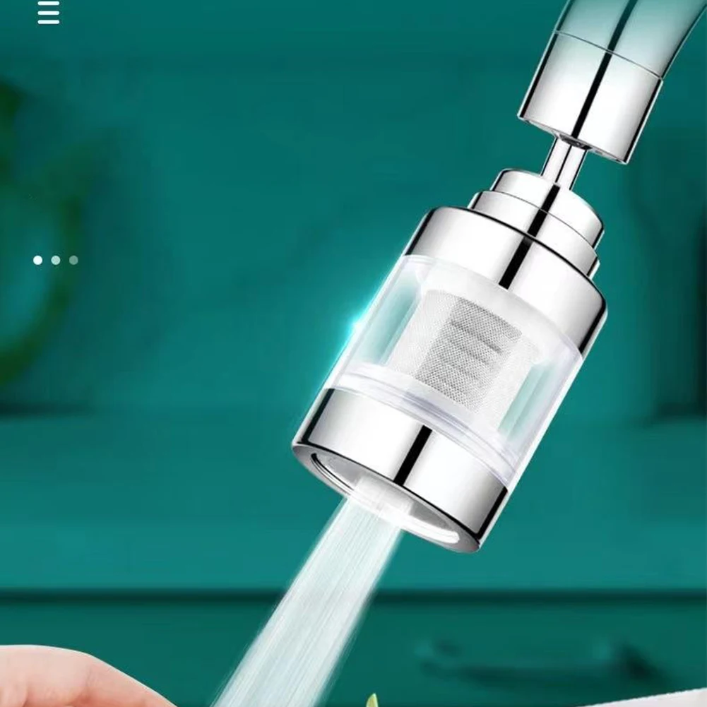 

3 Gears Faucet Head Sprayer Water Filter 360° Rotating Kitchen Foamer Shower Water Purifier Bathroom Kitchen Accessories