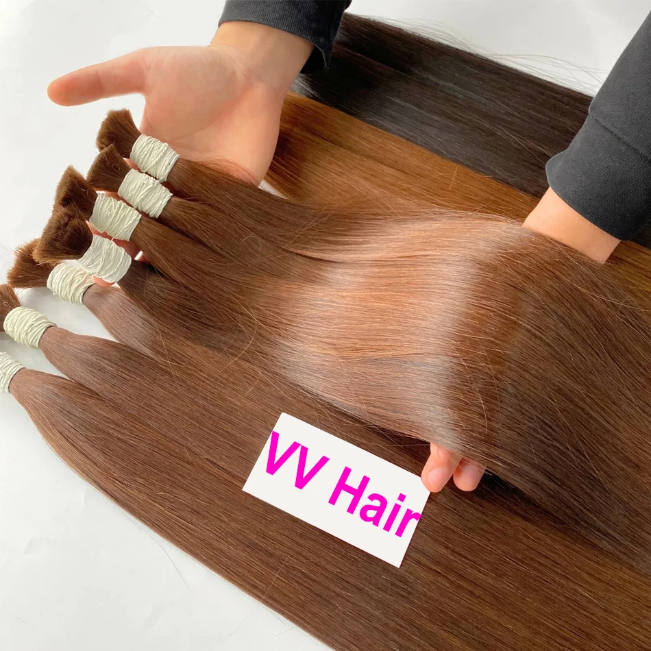 

350# Hair Bulk For Women Wet and Wavy Human Hair Bulk For Braiding No Weft Braids Hair Extensions Bundles 50 Strands Cold Fusion