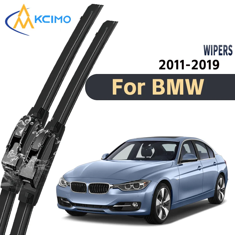 

Windshield Wipers for BMW 3 Series 2011-2019 2pcs Quiet Scratch Free Durable Wiper Blade Essential Auto Accessory