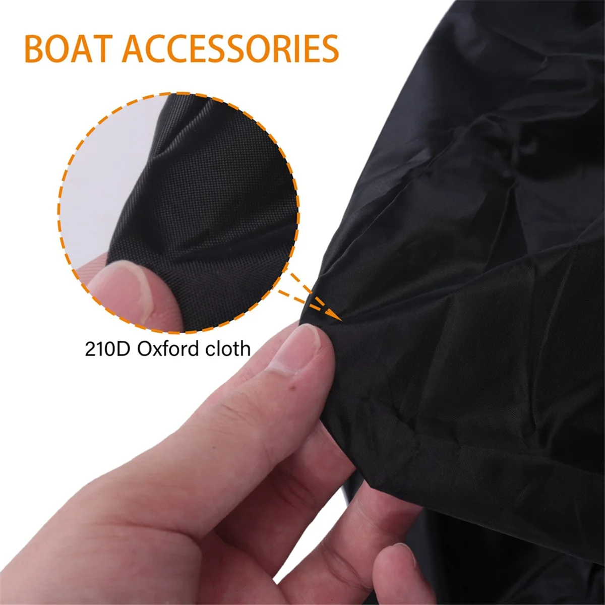 

2PCS 46X40X45 Inch Boat Cover Yacht Boat Center Console Cover Mat Waterproof Dustproof Anti-Uv Keep Dry Boat Accessories