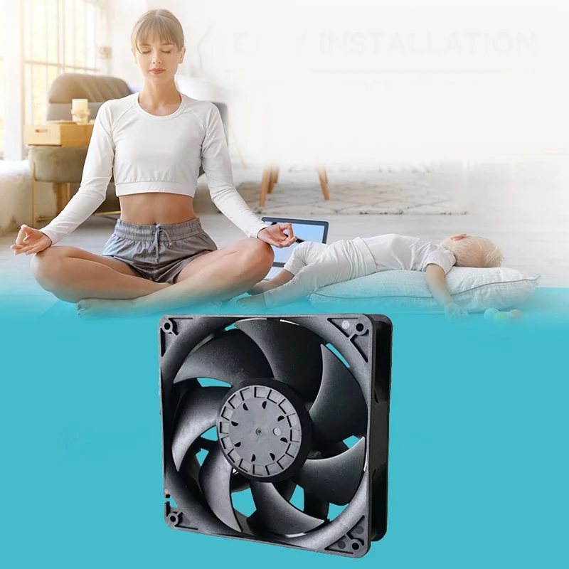 مروحة تبريد عالية الطاقة لهيكل الكمبيوتر ، مروحة شاسيه Whatsminer ، M20S ، B21 ، KZ14038B012U ، ، ، DC12V ، 7.2A ، RPM