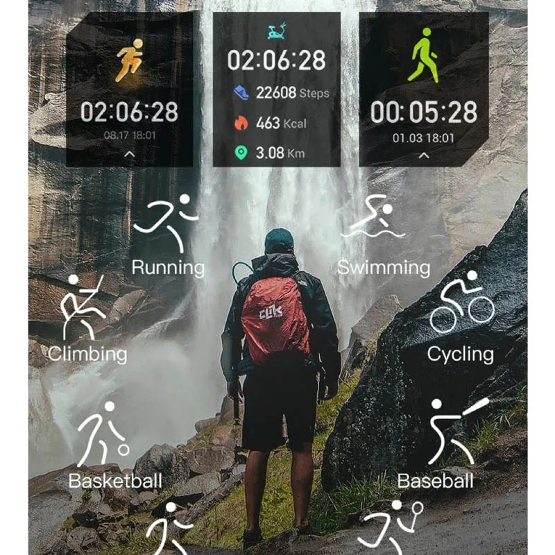2025 reloj inteligente al aire libre hombre mujer 3ATM impermeable Smartwatch deportes Bluetooth llamada reloj de pulsera brújula para iPhone Android