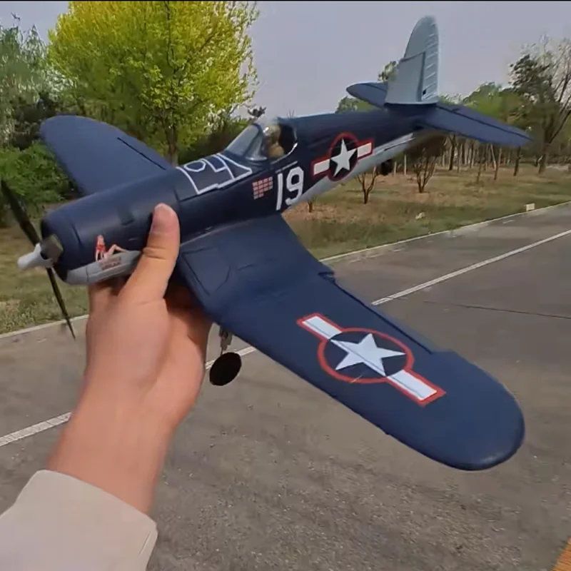 

New Fms 800mm F4u Pirate Fixed Wing Electronic Remote Control Model Aircraft World War Ii Model Adult Toy Gift Collect Pnp/Rtf