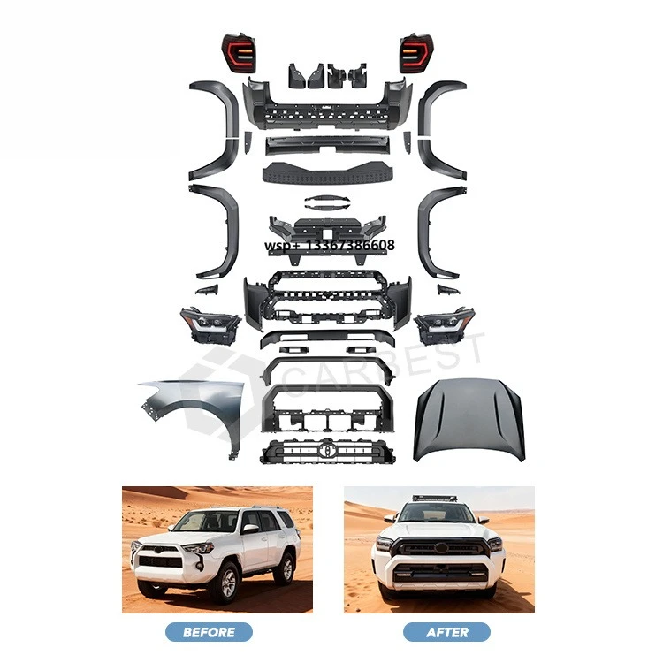 CARBEST Hot Products New PP Body Kit 4 RUNNER 2010-2019 Upgrade Model 2025