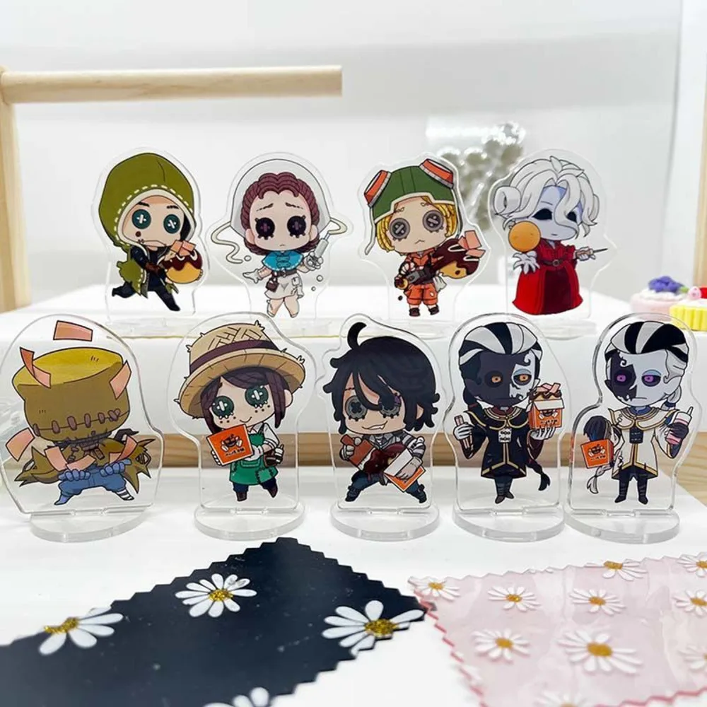 

Anime Identity Ⅴ Emma Woods Emily Dyer Cosplay Acrylic Stand Model Plate Desk Decor Standing Sign Figures Friends Gifts