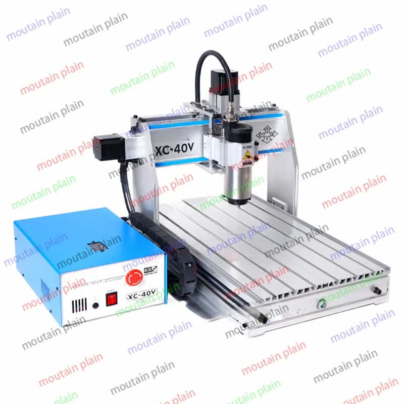 3 Axis USB Port CNC Router Engraver Metal Wood Carving Cutter VFD 800W XC-40V CNC Engraving Drilling And Milling Machine