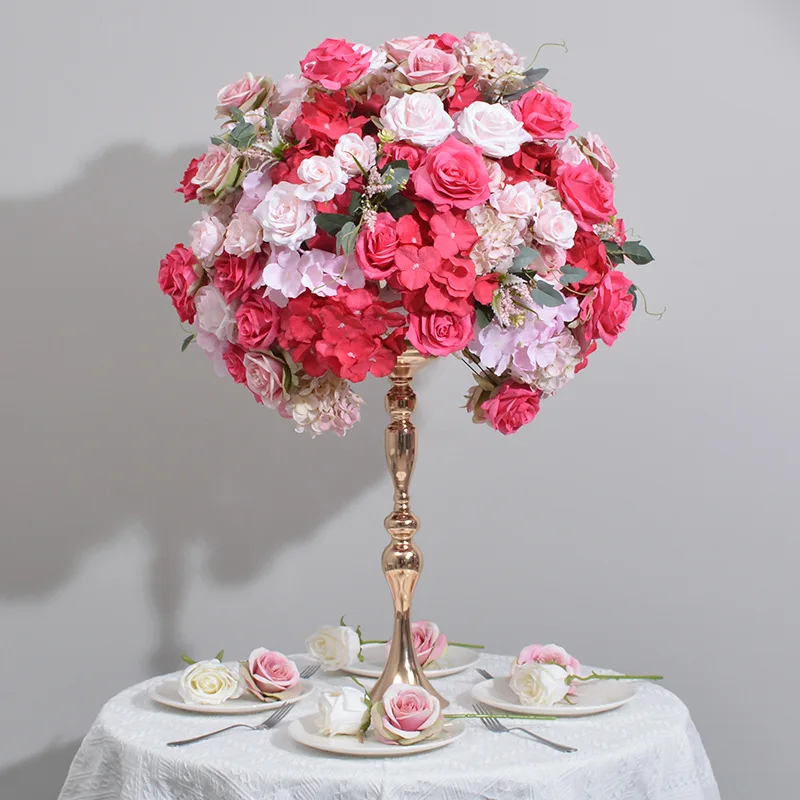 1 Stück 60CM Hochzeits-Blumenballhalter Tischdekoration Heimdekoration Partyzubehör DIY Bastelzubehör Blumen – Detail 3