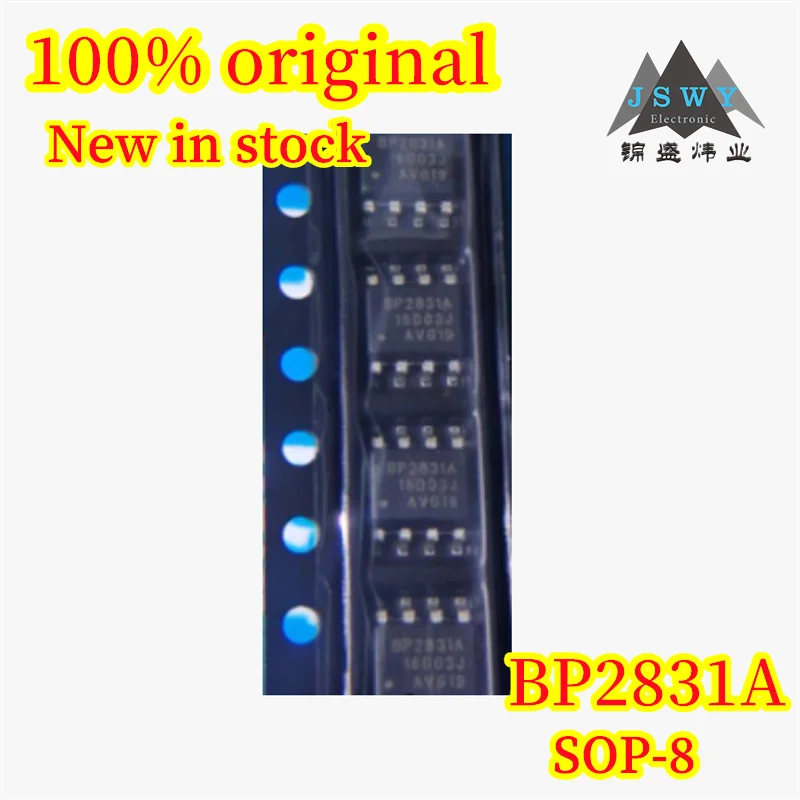 

(30/100PCS) BP2831A BP2831 SOP-8 High-Precision Buck LED Constant Current Driver Chip. 100% Brand New and Original. FastShipping