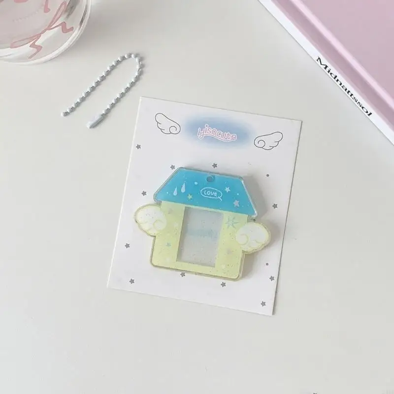 Keychain Campus Cards Holders Features Fashionable Design Multifunctional Small Photo Cards Organizers For Essential 24BB