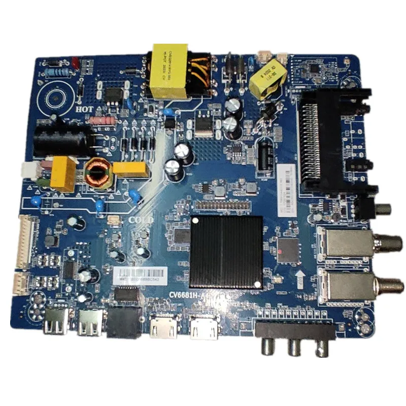 CV6681H-A42 tre in uno scheda madre TV di rete WiFi 76V 560MA funzionante bene