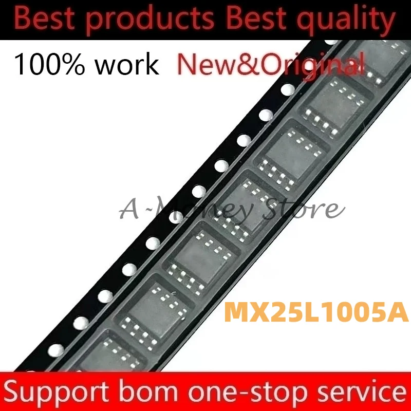 (5-10pcs)MX25L1005A 25L1005A MX25L1005AMC-12G sop-8