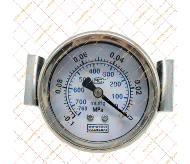 40mm Shock-proof Pressure Gauge, M10*1 Vacuum and Hydraulic Oil Pressure Meter