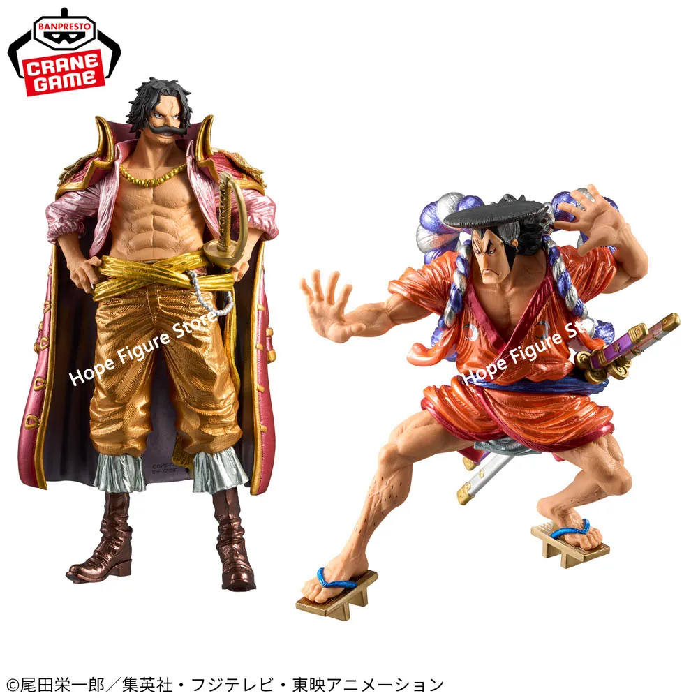 In Stock Original BANPRESTO KING OF ARTIST KOA One Piece Special Gol D Roger Kouzuki Oden Figure Anime Model Genuine Boxed Toy