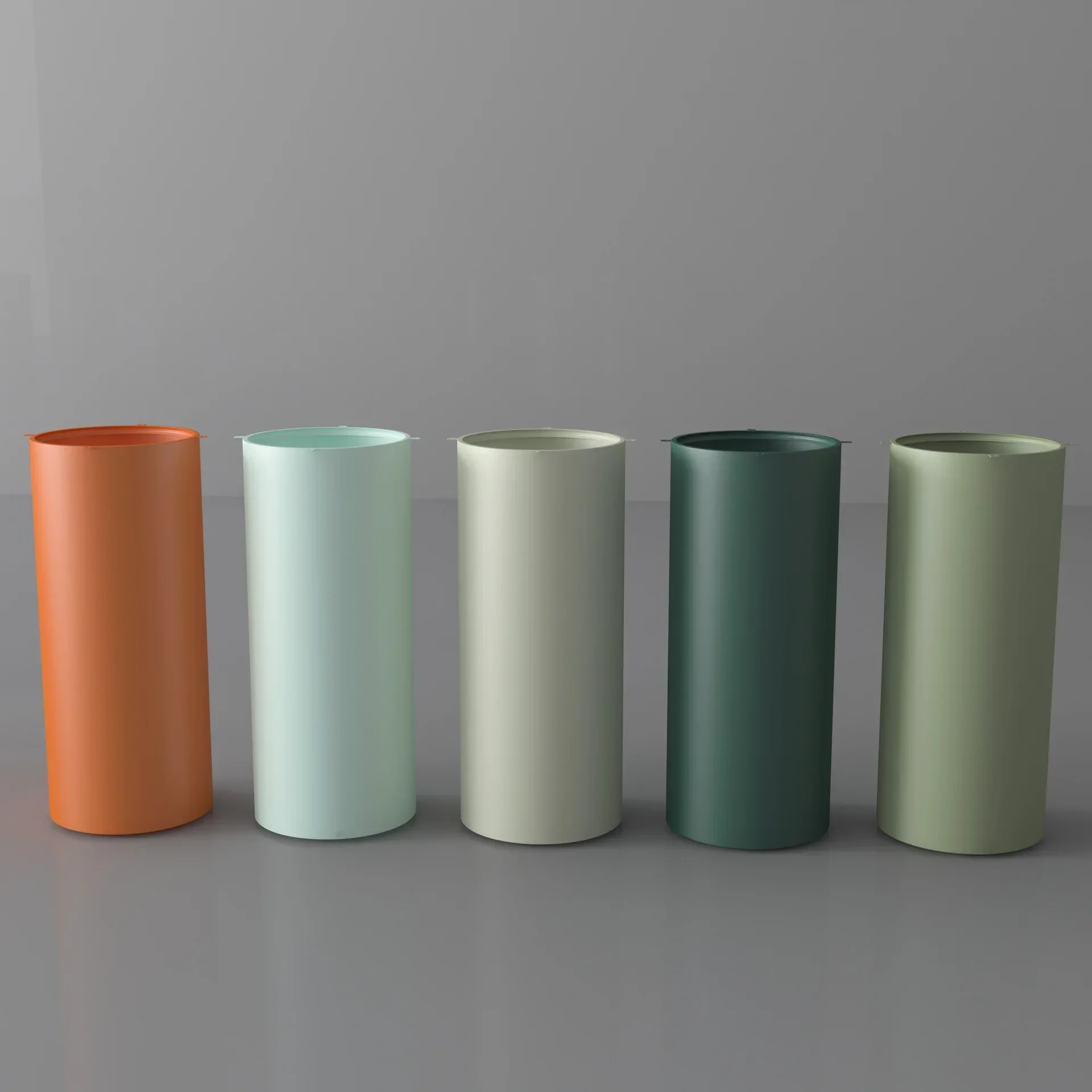 Color matte cylindrical table legs, slate marble new carbon steel metal table legs