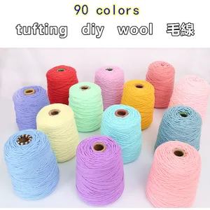 400g Tufting Gun Khusus 8 Untai Kapas Susu Akrilik Garis Tonjolan Menyodok Bordir Diy Karpet Bantal Benang Rumbai yang Disesuaikan 10 penjualan terbaik benang 8 lapis - №