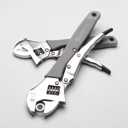 0-33mm Opening Universal Spanner Carbon Steel Mechanical Workshop Hand Repair Tools Industrial Grade Power Adjustable Wrench 3