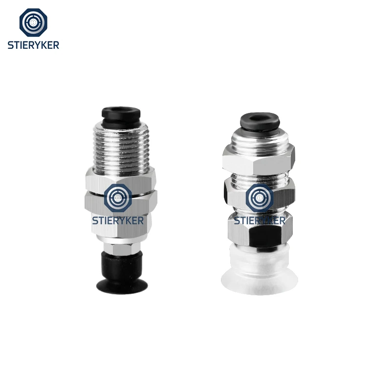 PAK Series Industrial Robot Pneumatic Vacuum Suction Cup Fitting PAK-10/15/20/25/35/40/50 Vacuum Suction Nozzle