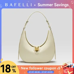 BAFELLI 2026 NEW WOMEN'S HANDBAG CAT SERIES GENUINE LEATHER LUXURY BRAND FASHION STYLE SHOULDER HOBOS LARGE SIZE BAGS FEMALE