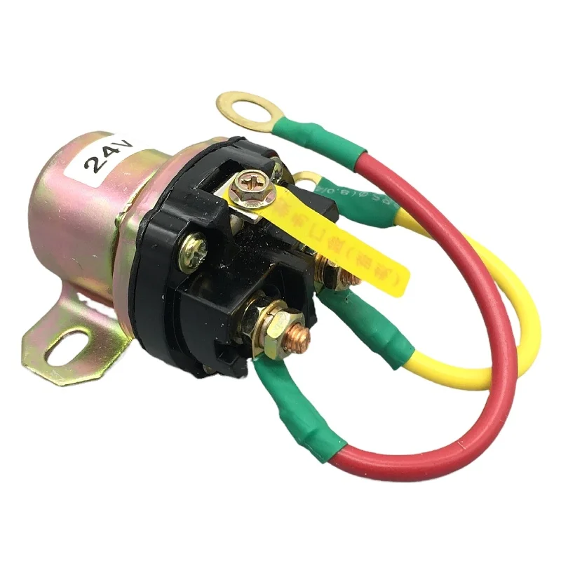 

JUYULONG is suitable for Doosan Daewoo Hitachi Excavator 24V12V start motor relay construction machinery general purposeME067625