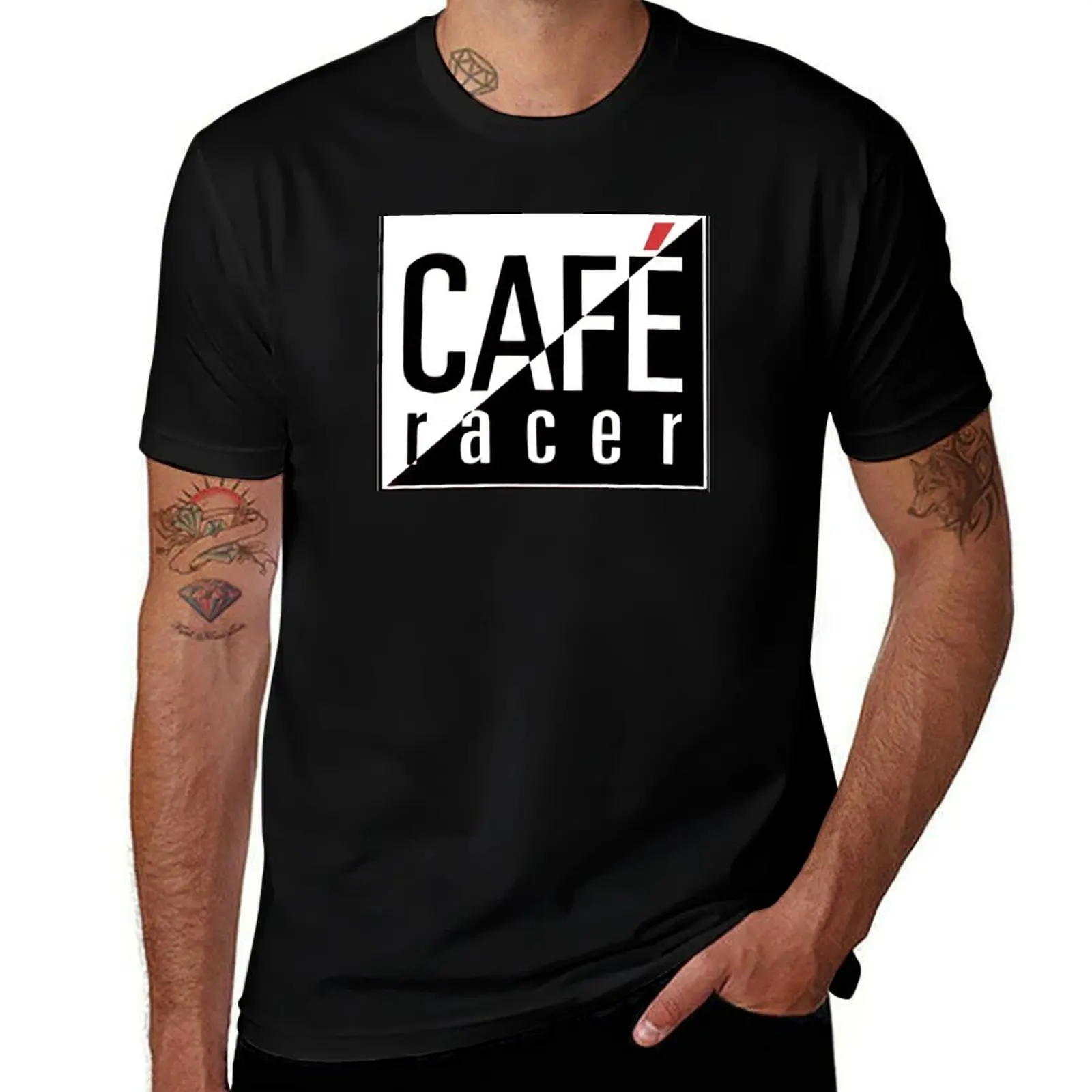 

Cafe Racer Motorcycle T-Shirt t shirts for man pack white t shirt man luxury T-Shirt